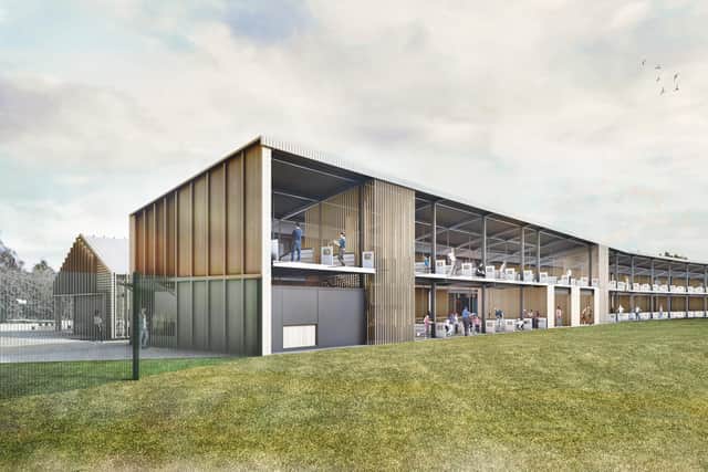 Driving Range Rpgc New R&A facility in Glasgow now set to include double-decker driving range