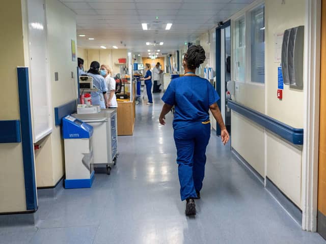 The average wait for a hip operation in Scotland has doubled in 11 health boards since 2019, according to research. Photo: Jeff Moore/PA Wire