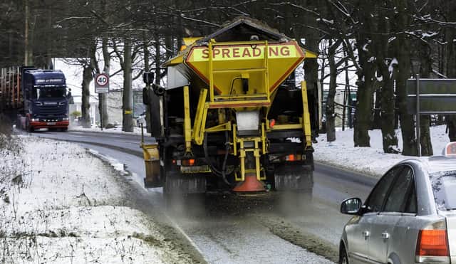 The council has been busy readying its fleet of 55 gritters.