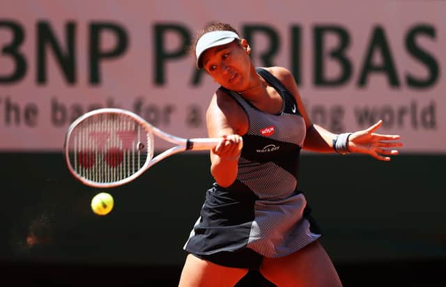 Naomi Osaka was fined and threatened with expulsion from the Roland Garros tournament just for avoiding the media (Picture: Julian Finney/Getty Images)