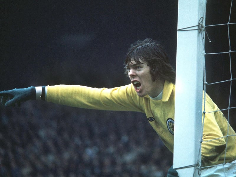 Decorated goalkeeper who won the English league title with Don Revie's revered Leeds United team of the 1970s and was once involved in a spat with clubmate - international teammate - Gordon McQueen. But he was better with his hands when it came to stopping goals and he won the top 'keeper award at the 1974 World Cup, despite playing just three games (he conceded only once). Famously left it all behind to become a postman in Orkney and is now based in Dumfries and Galloway. Finished on the losing side just three times in 16 caps, including a 2-0 win over England in 1974.