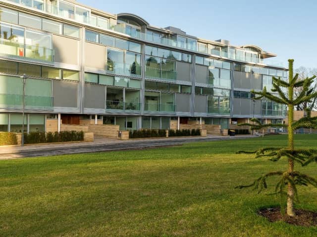 The upmarket development in Donaldson Crescent.