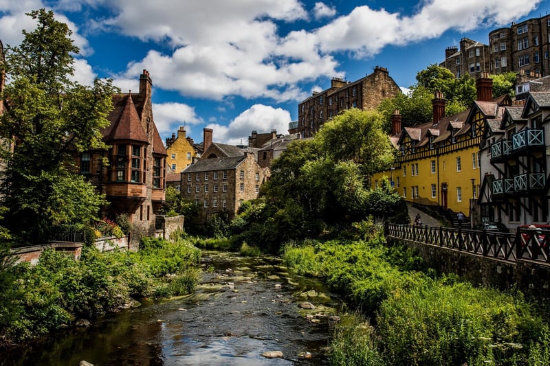 Dean Village is a former village located just five minutes away from Princes Street, Edinburgh. It was founded in the twelfth century and offers a picturesque stroll for visitors who can enjoy its vintage architecture and indulge in the solace of a location called ‘an oasis of calm in the city’.