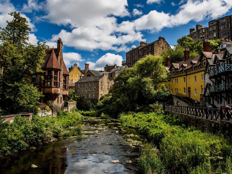 Dean Village is a former village located just five minutes away from Princes Street, Edinburgh. It was founded in the twelfth century and offers a picturesque stroll for visitors who can enjoy its vintage architecture and indulge in the solace of a location called ‘an oasis of calm in the city’.