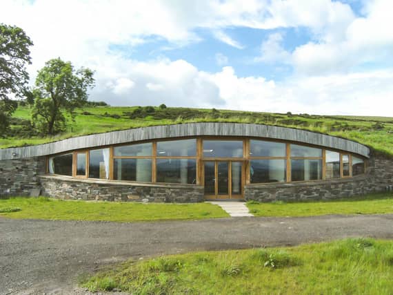 Exterior of the Earth Ship, Perth and Kinross