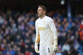 Rangers goalkeeper Allan McGregor attracted criticism from some of the club's supporters for his performance in Sunday's 2-2 draw at home to Motherwell. (Photo by Craig Williamson / SNS Group)