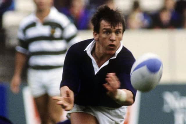 Former Scotland scrum-half Greig Oliver won the last of his caps at Murrayfield against Zimbabwe.