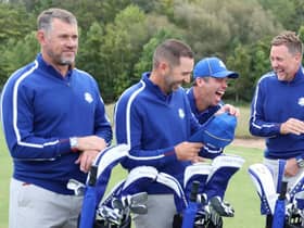 Lee Westwood pictured with Sergio Garcia, Paul Casey and Ian Poulter during the 2021 Ryder Cup at Whistling Straits. All four are now LIV Golf players, with Westwood, Garcia and Poulter having resigned as DP World Tour members. Picture: Warren Little/Getty Images.