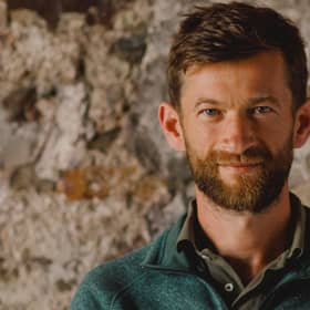 Rory Fyfe, owner of Kinkell Byre, the converted barn wedding venue, located on the coast by St Andrews