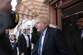 Actor Kenneth Branagh as Prime Minister Boris Johnson in This England, a drama series about the Prime Minister's handling of the coronavirus pandemic.