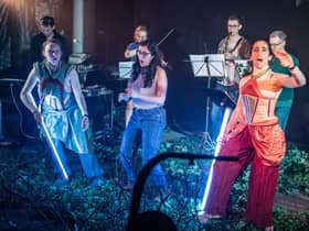 Edinburgh's Hidden Door festival, which has taken over the former Scottish Widows headquarters on Dalkeith Road, will be running until Sunday. Picture: Chris Scott