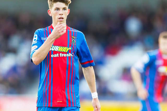 Celtics Ryan Christie in action for ICT (Pic: Roddy Scott, SNS)