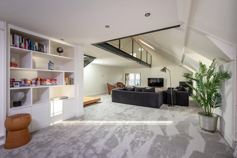 The Granary has a light and airy open plan feel