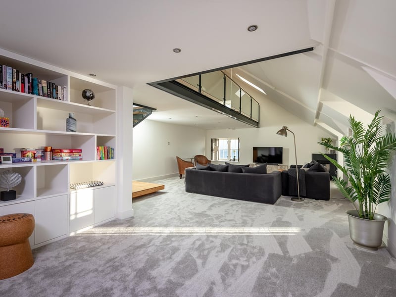 The Granary has a light and airy open plan feel
