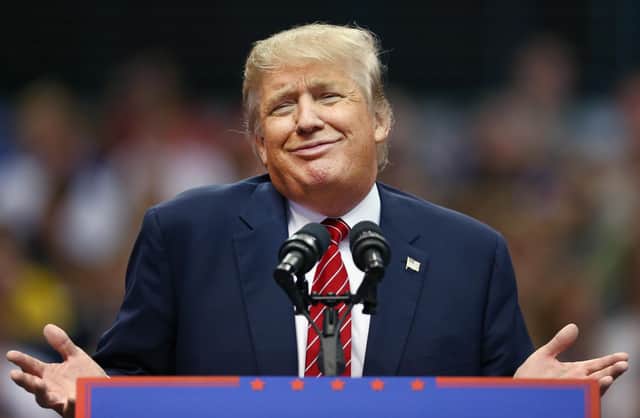 Donald Trump appears to be the epitome of everything Scottish politicians do not want to be (Picture: Tom Pennington/Getty Images)