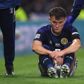 Eerton right-back Nathan Patterson was injured in Scotland's 3-0 win over Ukraine last week.  (Photo by Craig Foy / SNS Group)
