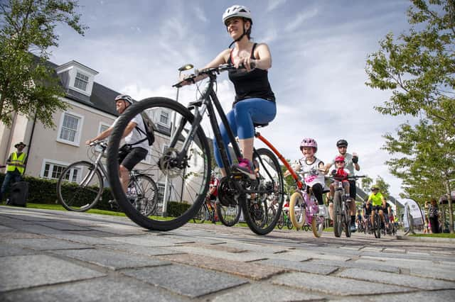 Chapelton Bike Ride has become a key fixture in the Aberdeenshire cycling calendar. (Pic: Rory Raitt)