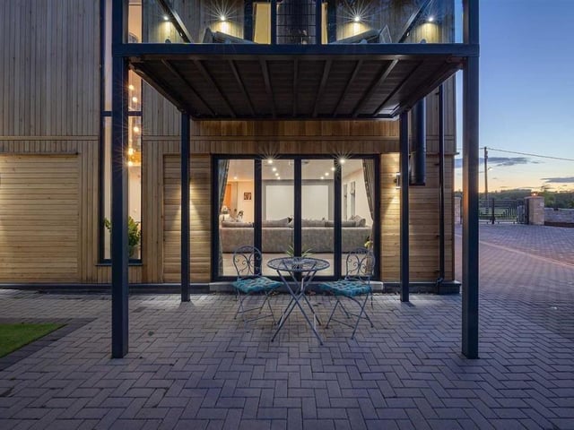 Patio area.