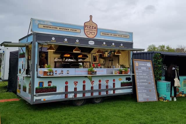 Pizza Geeks van