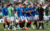 Willie Collum sent off two Rangers players in their draw with Hibs. (Photo by Alan Harvey / SNS Group)