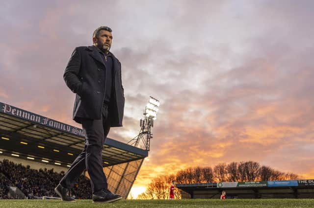 Callum Davidson enjoyed a winning return to management with Queen's Park (Photo by Ross MacDonald / SNS Group)