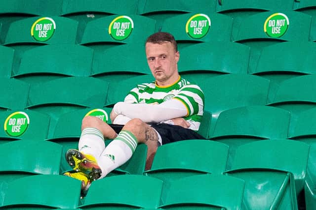 Celtic striker Leigh Griffiths could leave the club this summer. Picture: SNS