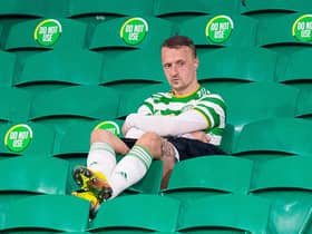 Celtic striker Leigh Griffiths could leave the club this summer. Picture: SNS