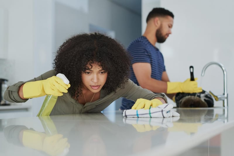 You maximise your chances of fruit flies not entering your home if your kitchen is clean and tidy. Start by cleaning areas where food may collect and break down e.g., fruit baskets or sink drains. Ensure that your rubbish is kept outside or in a container with a well-sealed lid. Throw your food scraps out in a compost bag as soon as possible and don’t let them sit for long at room temperature.