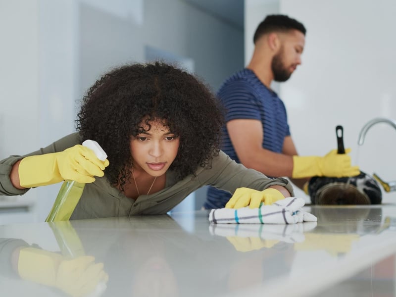 You maximise your chances of fruit flies not entering your home if your kitchen is clean and tidy. Start by cleaning areas where food may collect and break down e.g., fruit baskets or sink drains. Ensure that your rubbish is kept outside or in a container with a well-sealed lid. Throw your food scraps out in a compost bag as soon as possible and don’t let them sit for long at room temperature.