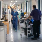 In Scotland there is a severe shortage of care placements and hospitals are operating above capacity. Picture: Jeff Moore/PA Wire