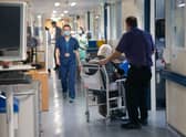 In Scotland there is a severe shortage of care placements and hospitals are operating above capacity. Picture: Jeff Moore/PA Wire