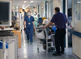 In Scotland there is a severe shortage of care placements and hospitals are operating above capacity. Picture: Jeff Moore/PA Wire