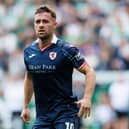 Raith Rovers striker Lewis Vaughan will face Hibs in his testimonial next week. (Photo by Ross Parker / SNS Group)