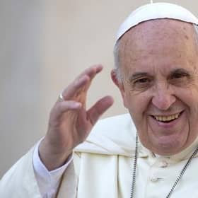 Pope Francis was dubbed the People’s Pope and the Slum Bishop (Picture: AP Photo/Andrew Medichini)