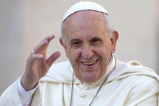 Pope Francis was dubbed the People’s Pope and the Slum Bishop (Picture: AP Photo/Andrew Medichini)