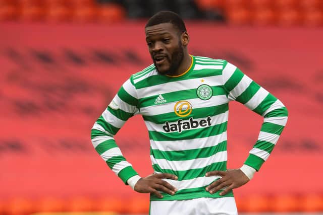 Olivier Ntcham has the credentials to fill the berth for Celtic created by the loss of Ryan Christie for this weekend's derby (Photo by Craig Foy / SNS Group)