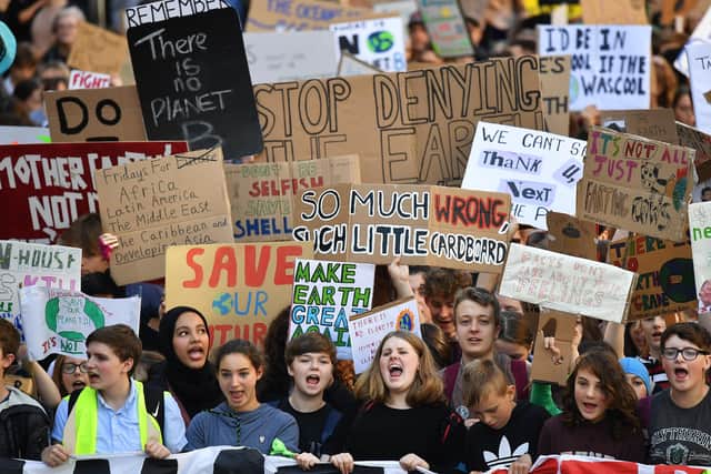 Protests calling for more action to tackle climate change can make a difference (Picture: Jeff J Mitchell/Getty Images)