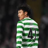 Reo Hatate got man of the match on his Celtic debut. (Photo by Ross MacDonald / SNS Group)