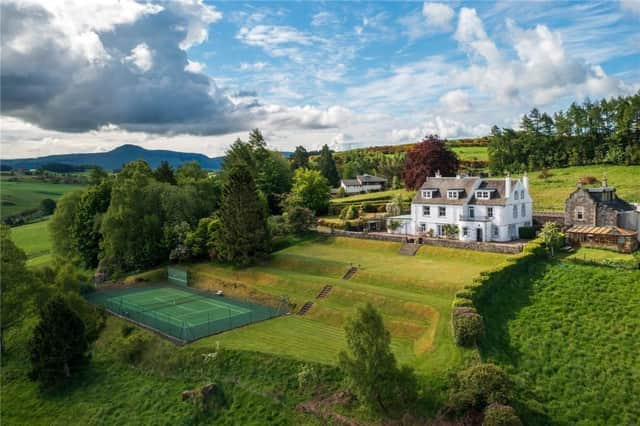 Newfargie House, by Glenfarg, Perthshire.