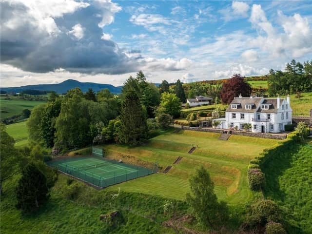 Newfargie House, by Glenfarg, Perthshire.