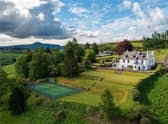 Newfargie House, by Glenfarg, Perthshire.