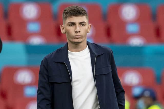 Billy Gilmour ahead of Euro 2020 match between England and Scotland at Wembley Stadium, on June 18, 2021, in London, England. (Photo by Alan Harvey / SNS Group)