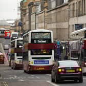 Only vehicles with the cleanest engines will be allowed in Edinburgh City Centre from next spring. Picture: Scott Louden