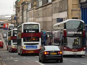 Only vehicles with the cleanest engines will be allowed in Edinburgh City Centre from next spring. Picture: Scott Louden