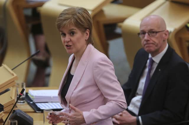 Nicola Sturgeon's Government would make better decisions if MSPs were able to scrutinise them more thoroughly (Picture: Pool Photo/Fraser Bremner/Scottish Daily Mail)