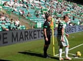 Leigh Griffiths was jeered by supporters each time he touched the ball during the 6-2 defeat by West Ham.(Photo by Rob Casey / SNS Group)