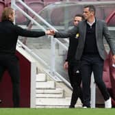 "Do you fancy second place?" Robbie Neilson and Jack Ross debate the big - for some - question.