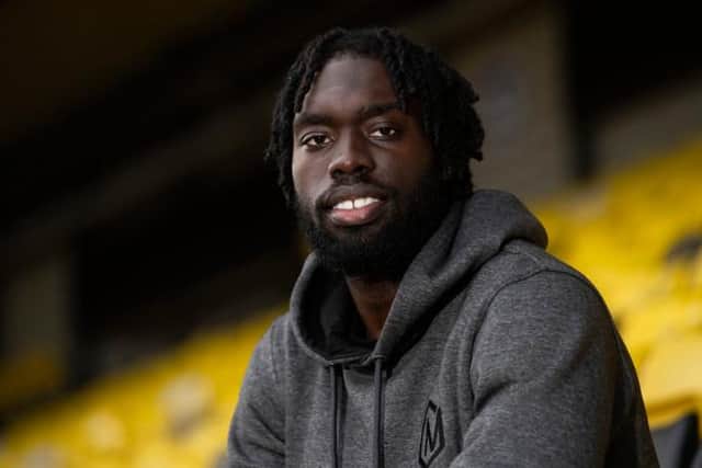Defender Ayo Obileye. (Photo by Craig Foy / SNS Group)