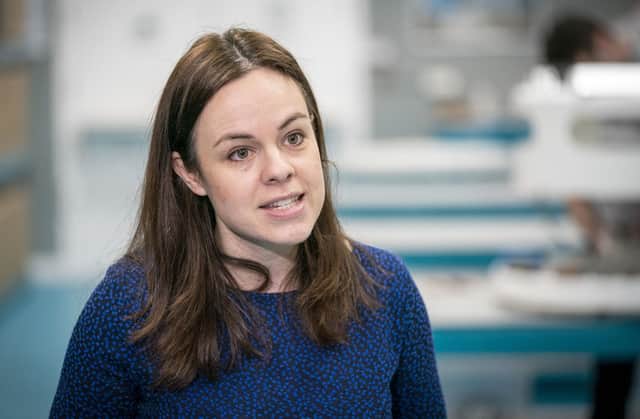 Start-up businesses have a disproportionate impact on the economy, says Finance Secretary Kate Forbes (Picture: Jane Barlow/PA)