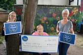 L to R: Karen Wilks (Musselburgh CAB), Helen Simpson and Sarah Baldry (Musselburgh CAB).